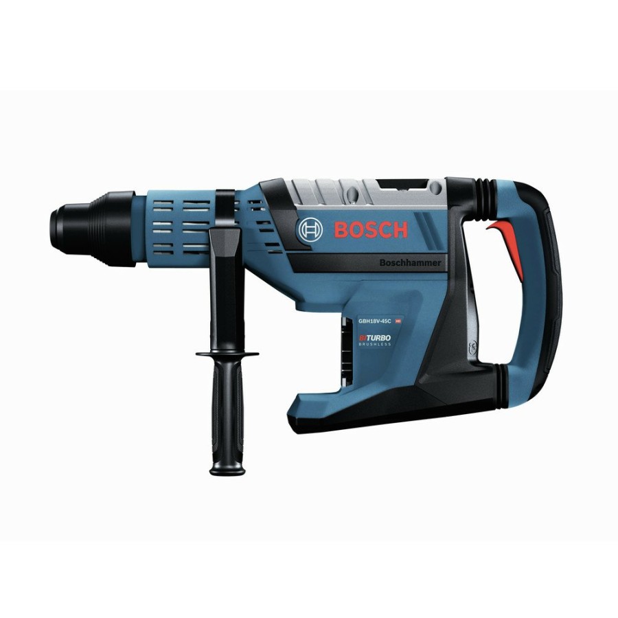 Power Tools Bosch Rotary Hammers | Factory Reconditioned Bosch Gbh18V-45Ck-Rt Profactor 18V Brushless Lithium-Ion 1-7/8 In. Cordless Sds-Max Rotary Hammer Kit With Biturbo Technology (Tool Only)