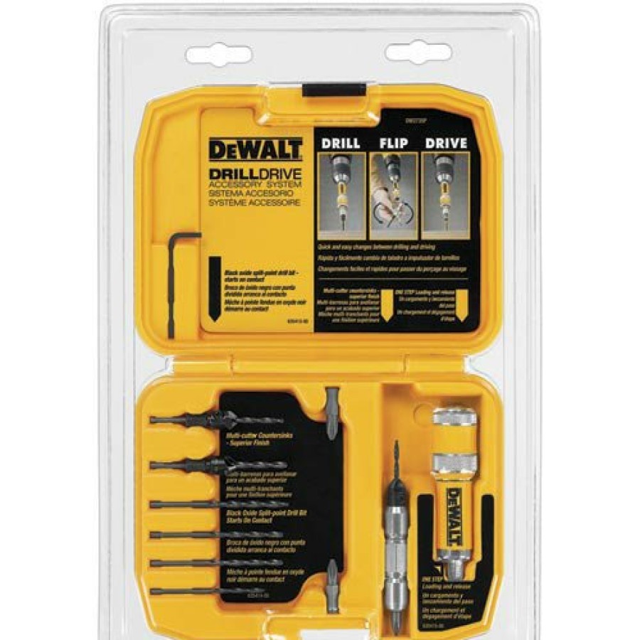 Power Tool Accessories Dewalt Bits And Bit Sets | Dewalt Dw2735P 12 Pc Drill-Drive Set