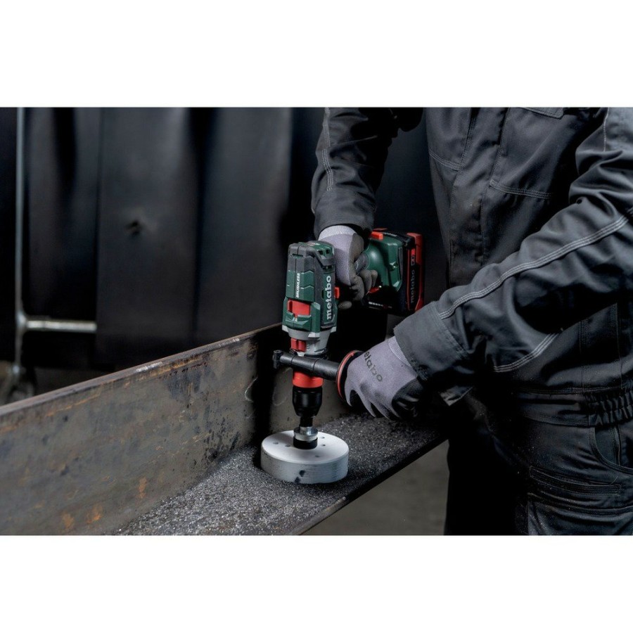 Power Tools Metabo Hammer Drills | Metabo 603185840 Sb 18 Ltx-3 Bl Q I 18V Brushless 3-Speed Lithium-Ion Cordless Hammer Drill With Metabox (Tool Only)