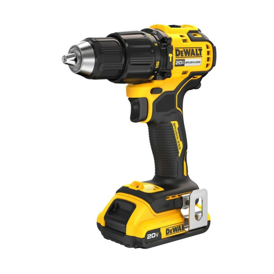 Power Tools Dewalt Hammer Drills | Dewalt Dcd798D1 20V Max Brushless 1/2 In. Cordless Hammer Drill Driver Kit