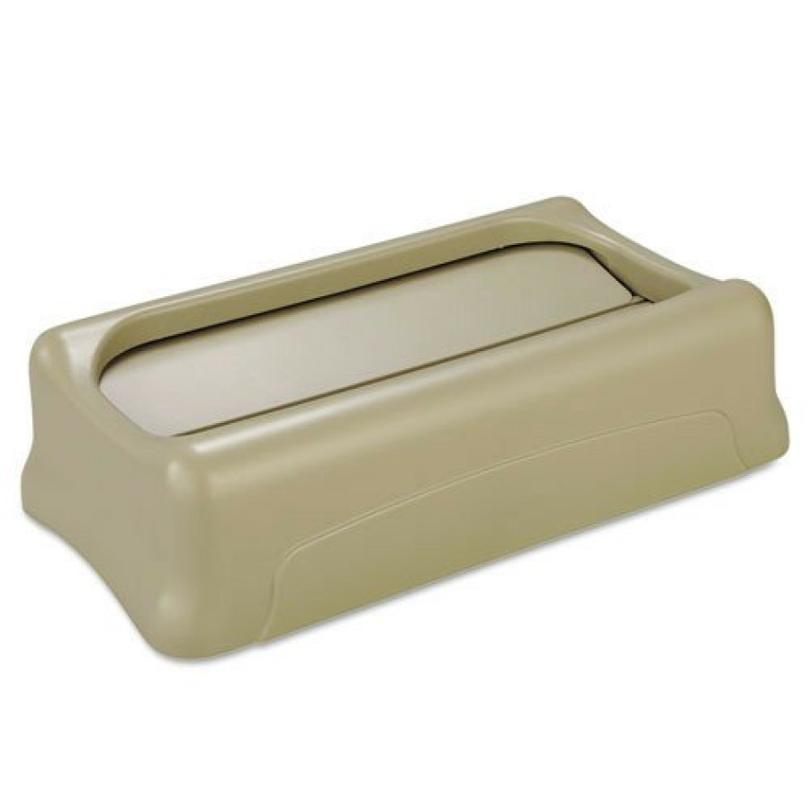 Facility Maintenance & Supplies Rubbermaid Commercial | Rubbermaid Commercial Fg267360Beig Slim Jim 11.38 In. X 20.5 In. X 5 In. Swing Lid - Beige