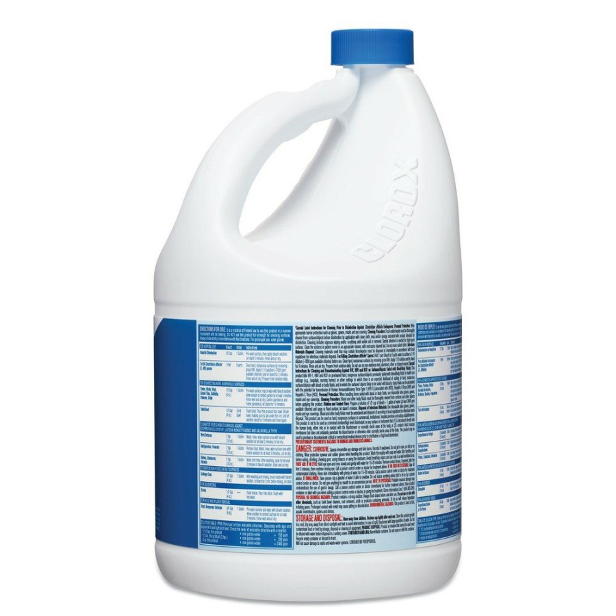 Facility Maintenance & Supplies Clorox Cleaners | Clorox 30966 121 Oz. Bottle Regular Concentrated Germicidal Bleach