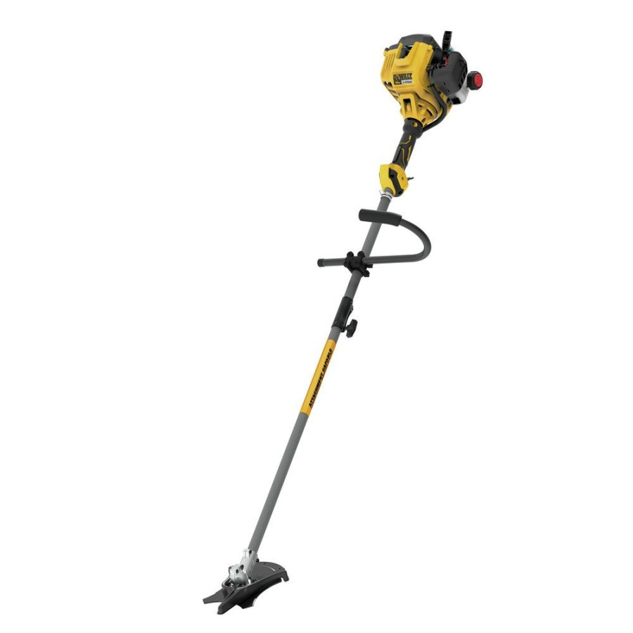 Outdoor Power Tools & Equipment Dewalt String Trimmers | Dewalt Dxgst227Bc 27Cc 2-Cycle Gas Brushcutter With Attachment Capability