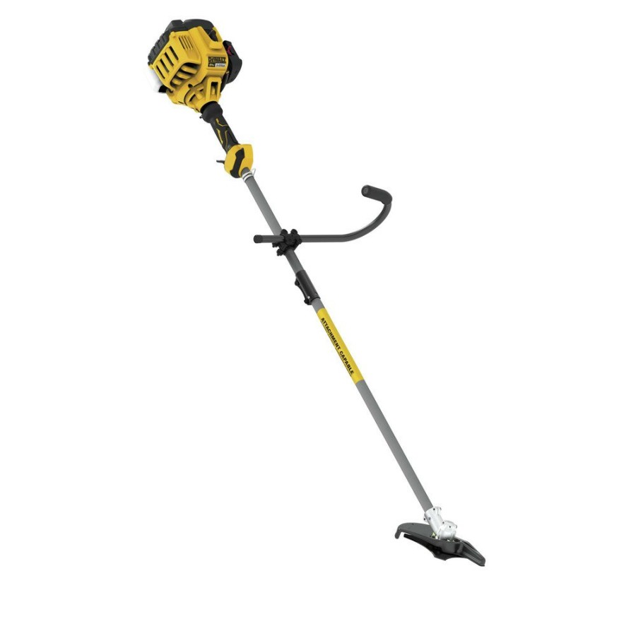 Outdoor Power Tools & Equipment Dewalt String Trimmers | Dewalt Dxgst227Bc 27Cc 2-Cycle Gas Brushcutter With Attachment Capability