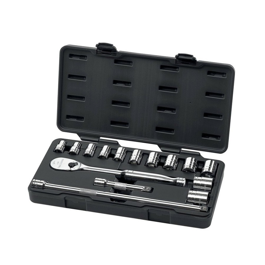 Hand Tools KD Tools Socket Sets | Kd Tools 80706 15-Piece 1/2 In. Drive 6 Point Deep Sae Socket Set