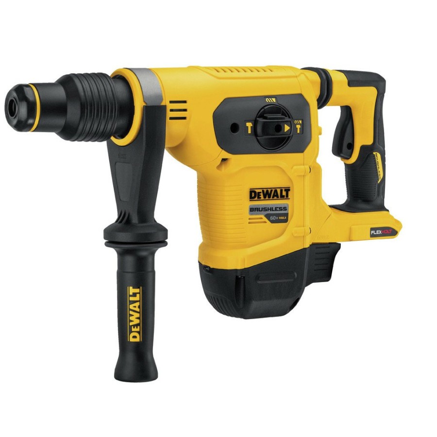 Power Tools Dewalt Demolition Hammers | Dewalt Dch481B Flexvolt 60V Max Cordless Lithium-Ion 1-9/16 In. Sds Max Combination Hammer (Tool Only)