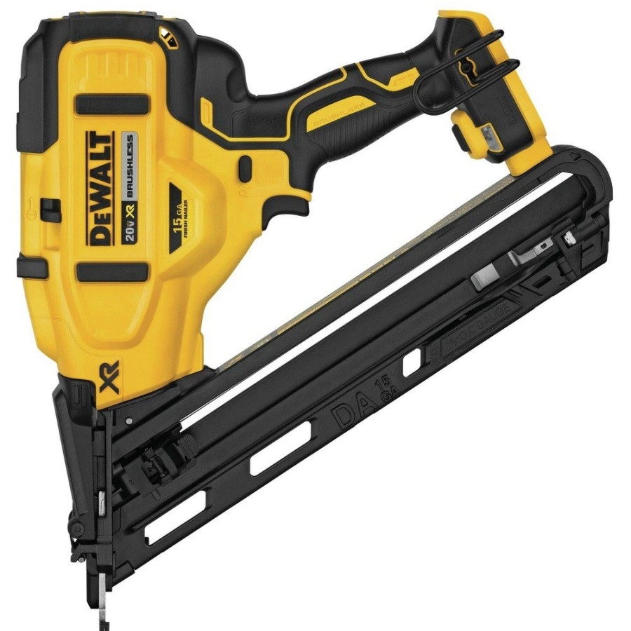 Power Tools Dewalt Nailers | Dewalt Dcn650B 20V Max Xr 15 Gauge 2-1/2 In. Angled Finish Nailer (Tool Only)