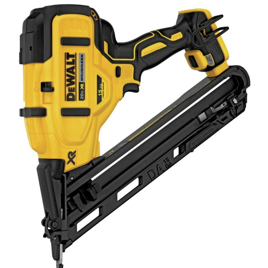 Power Tools Dewalt Nailers | Dewalt Dcn650B 20V Max Xr 15 Gauge 2-1/2 In. Angled Finish Nailer (Tool Only)