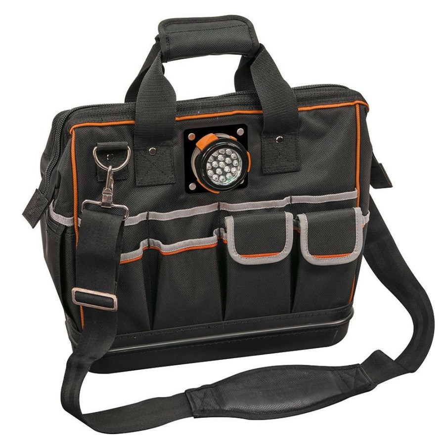 Tool Storage Klein Tools | Klein Tools 55431 Tradesman Pro Lighted Tool Bag