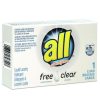 Facility Maintenance & Supplies All Cleaners | All R1-2979351 Free Clear He 1.6 Oz Vend-Box Liquid Laundry Detergent - Unscented (100/Carton)