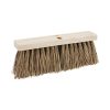 Facility Maintenance & Supplies Boardwalk Cleaning Tools | Boardwalk Bwk71160 6.25 In. Palmyra Fiber Bristles 16 In. Brush Street Broom Head - Brown