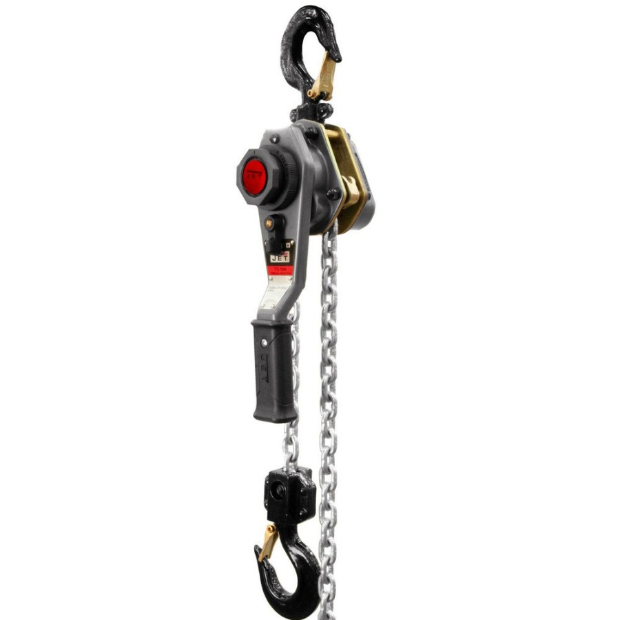 Material Handling JET | Jet Jlh-150Wo-20 Jlh Series 1-1/2 Ton 20 Ft. Lift Overload Protection Ton Lever Hoist