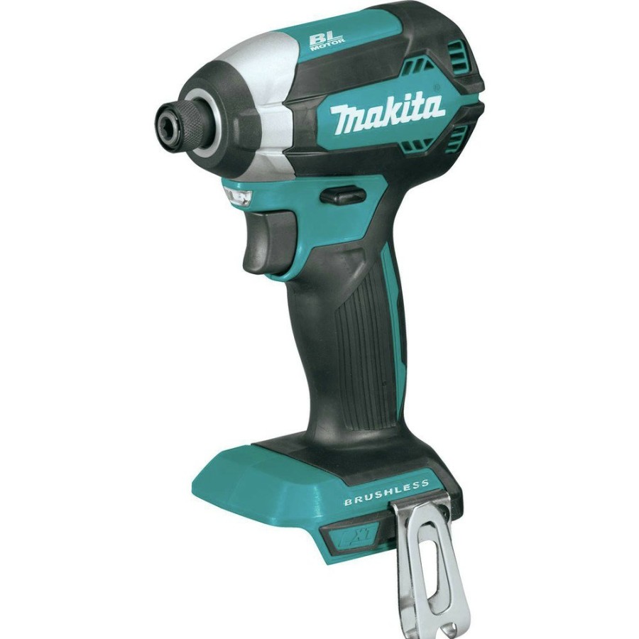 Power Tools Makita Impact Drivers | Factory Reconditioned Makita Xdt13Z-R 18V Lxt Cordless Lithium-Ion Brushless Impact Driver (Tool Only)