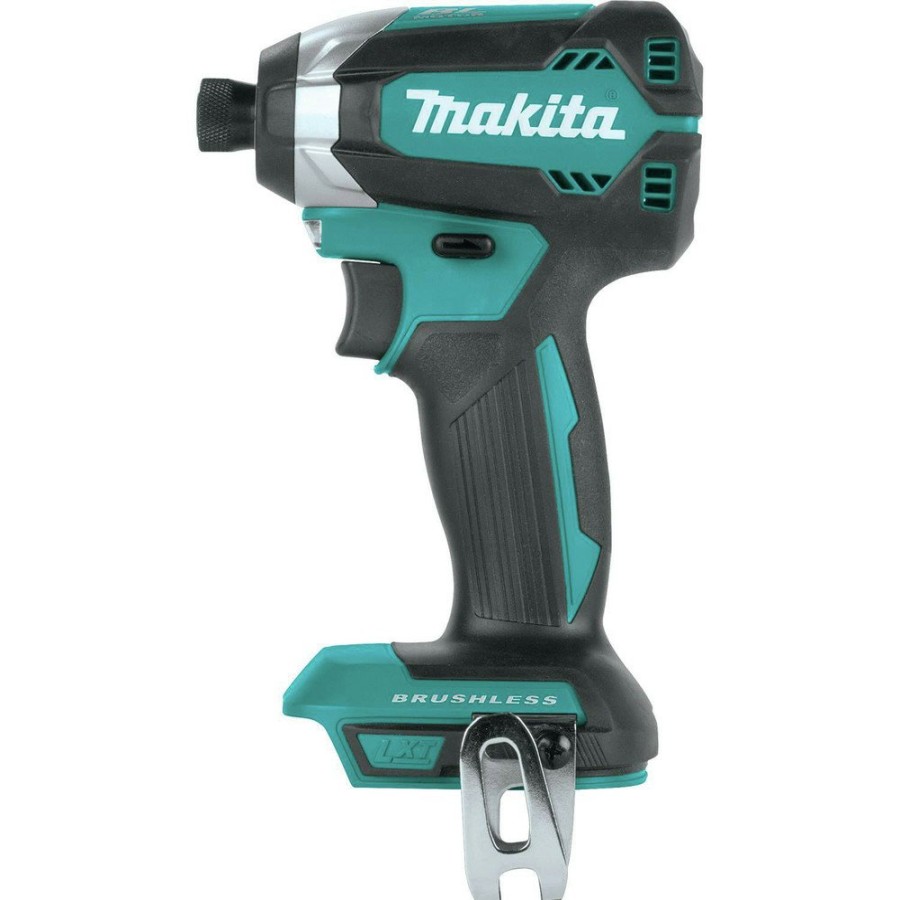 Power Tools Makita Impact Drivers | Factory Reconditioned Makita Xdt13Z-R 18V Lxt Cordless Lithium-Ion Brushless Impact Driver (Tool Only)