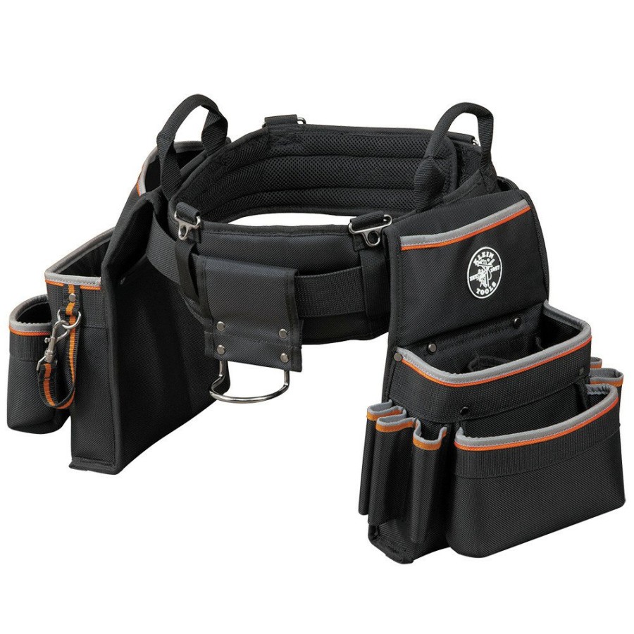 Tool Storage Klein Tools | Klein Tools 55427 Tradesman Pro Electrician'S Tool Belt - Medium