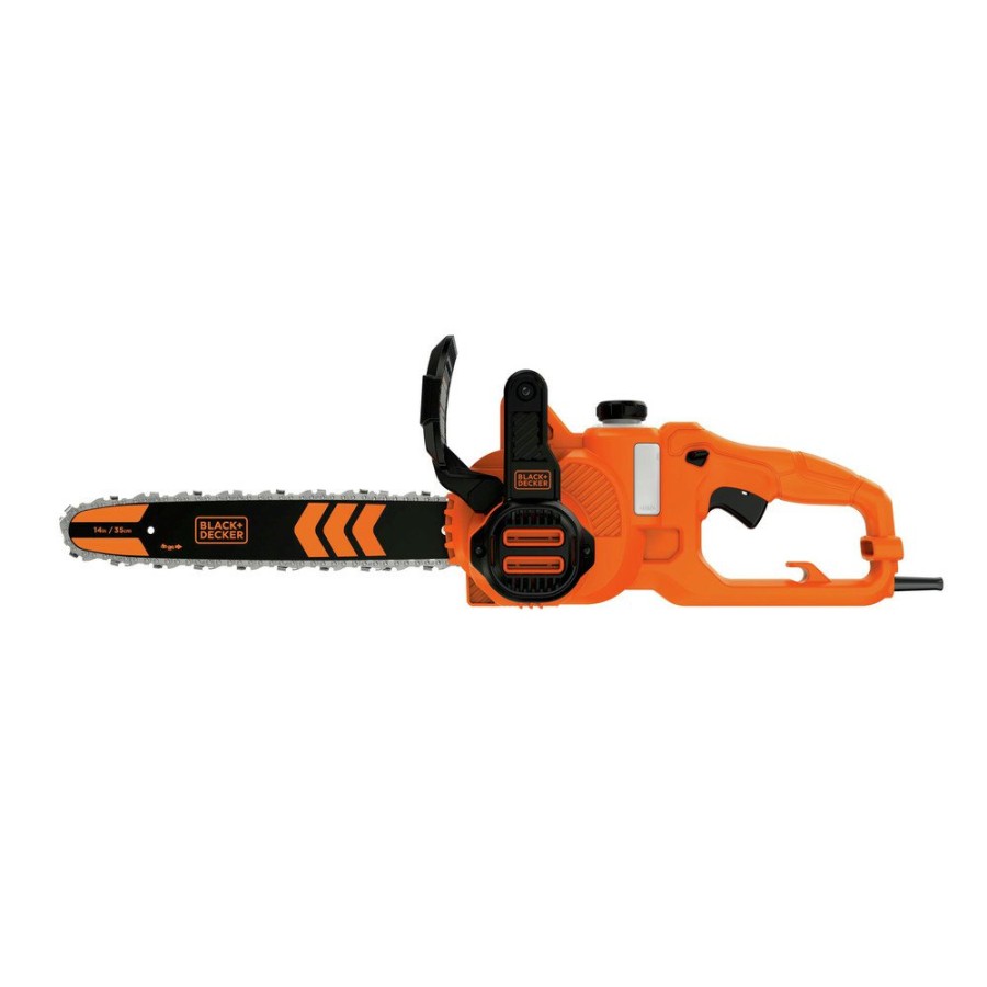 Outdoor Power Tools & Equipment Black & Decker | Black & Decker Becs600 8 Amp 14 In. Corded Chainsaw