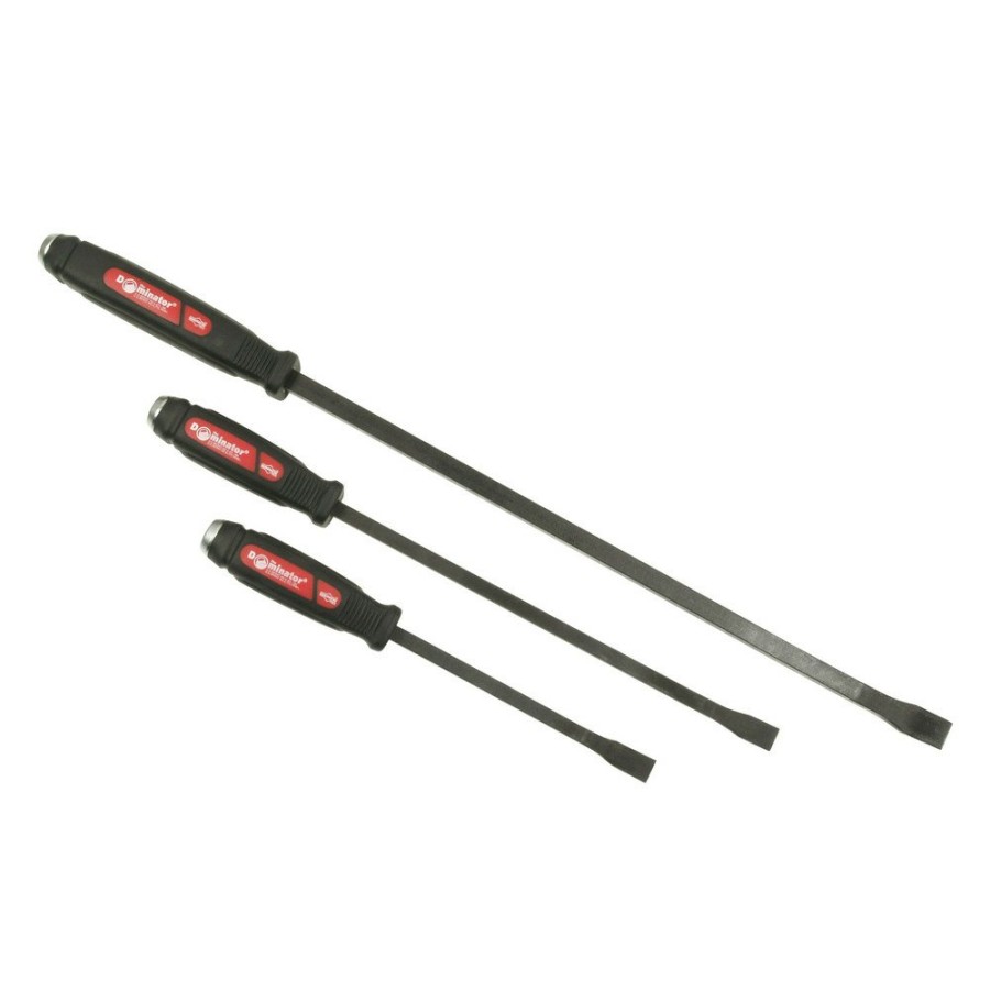 Hand Tools Mayhew | Mayhew 61355 3-Piece Dominator Screwdriver Style Curved Pry Bars (1 Set)