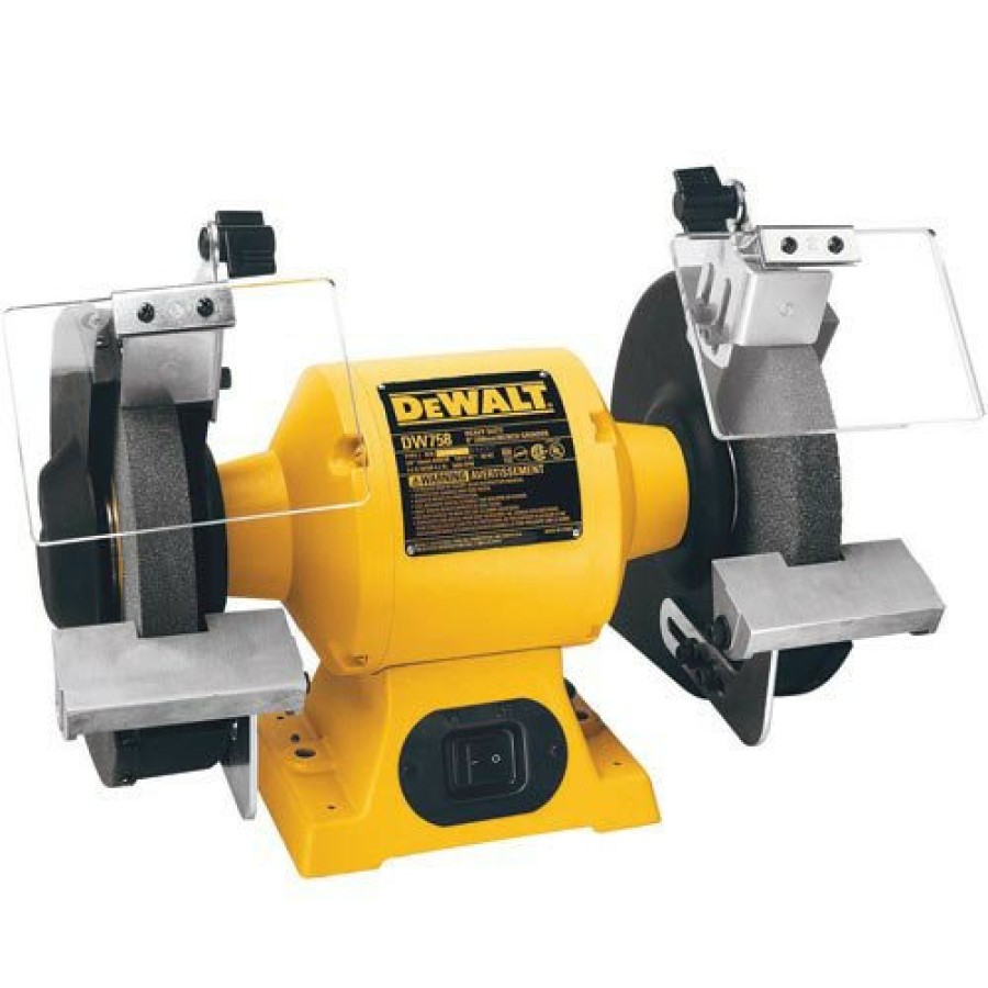 Power Tools Dewalt Bench Grinders | Dewalt Dw756 6 In. Bench Grinder