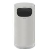 Facility Maintenance & Supplies Rubbermaid Commercial | Rubbermaid Commercial Fgso16Sssgl 12 Gal. European And Metallic Series Steel Waste Receptacle With Large Side Opening - Satin Stainless