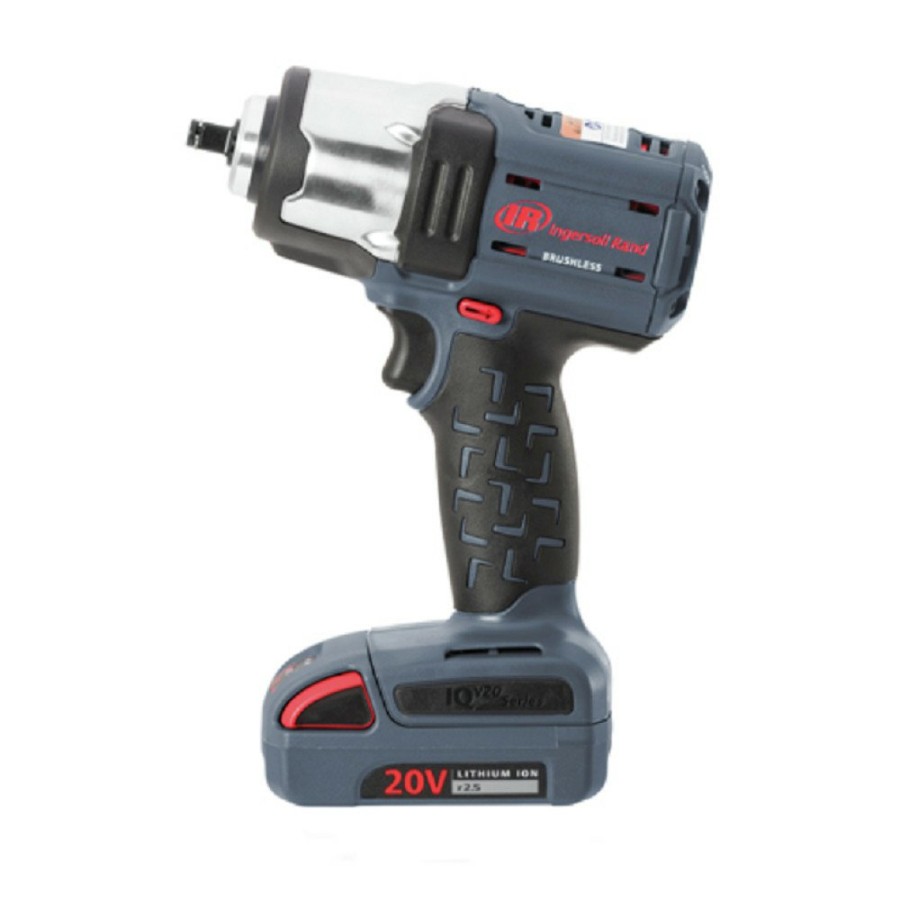 Power Tools Ingersoll Rand | Ingersoll Rand W5133-K12 Brushless Lithium-Ion 3/8 In. Cordless High Torque Impact Wrench Kit (5 Ah)