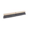 Facility Maintenance & Supplies Boardwalk Cleaning Tools | Boardwalk Bwk20424 3 In. Flagged Polypropylene Bristles 24 In. Brush Floor Brush Head - Gray