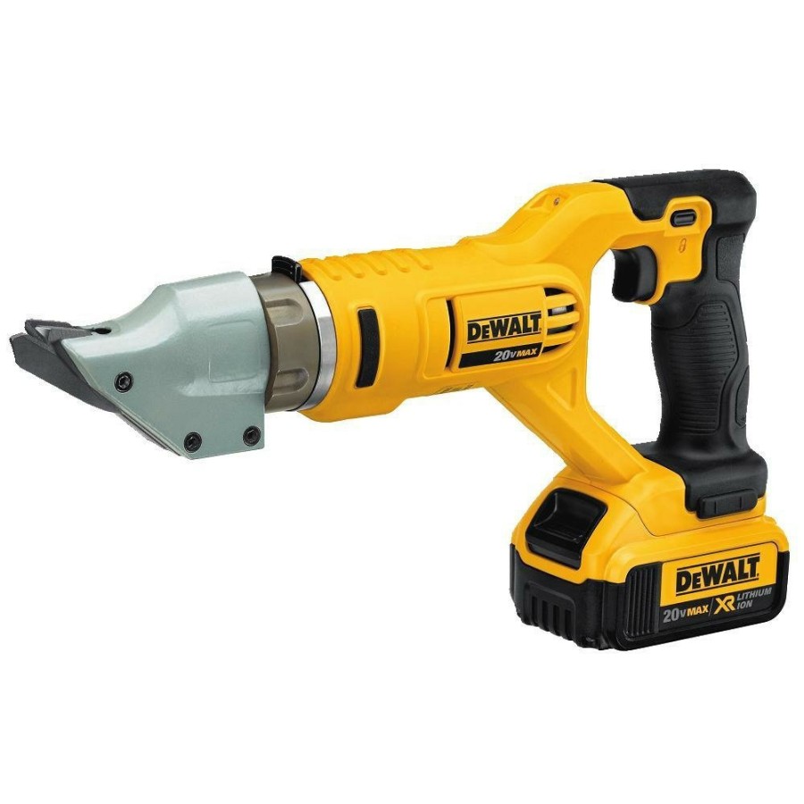 Air Tools And Equipment Dewalt Air Nibblers Shears | Dewalt Dcs494M2 20V Max Xr Cordless Lithium-Ion 14-Gauge Swivel Head Shear Kit