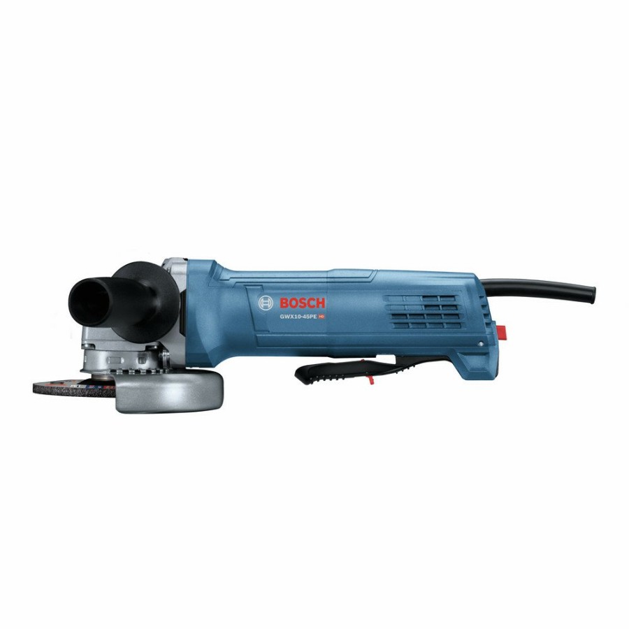 Power Tools Bosch Angle Grinders | Factory Reconditioned Bosch Gwx10-45Pe-Rt X-Lock 4-1/2 In. Ergonomic Angle Grinder With Paddle Switch