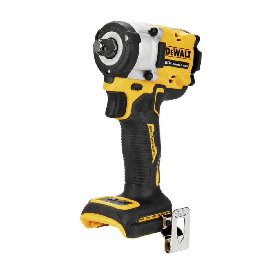 Power Tools Dewalt | Dewalt Dcf921B Atomic 20V Max Brushless Lithium-Ion 1/2 In. Cordless Impact Wrench With Hog Ring Anvil (Tool Only)