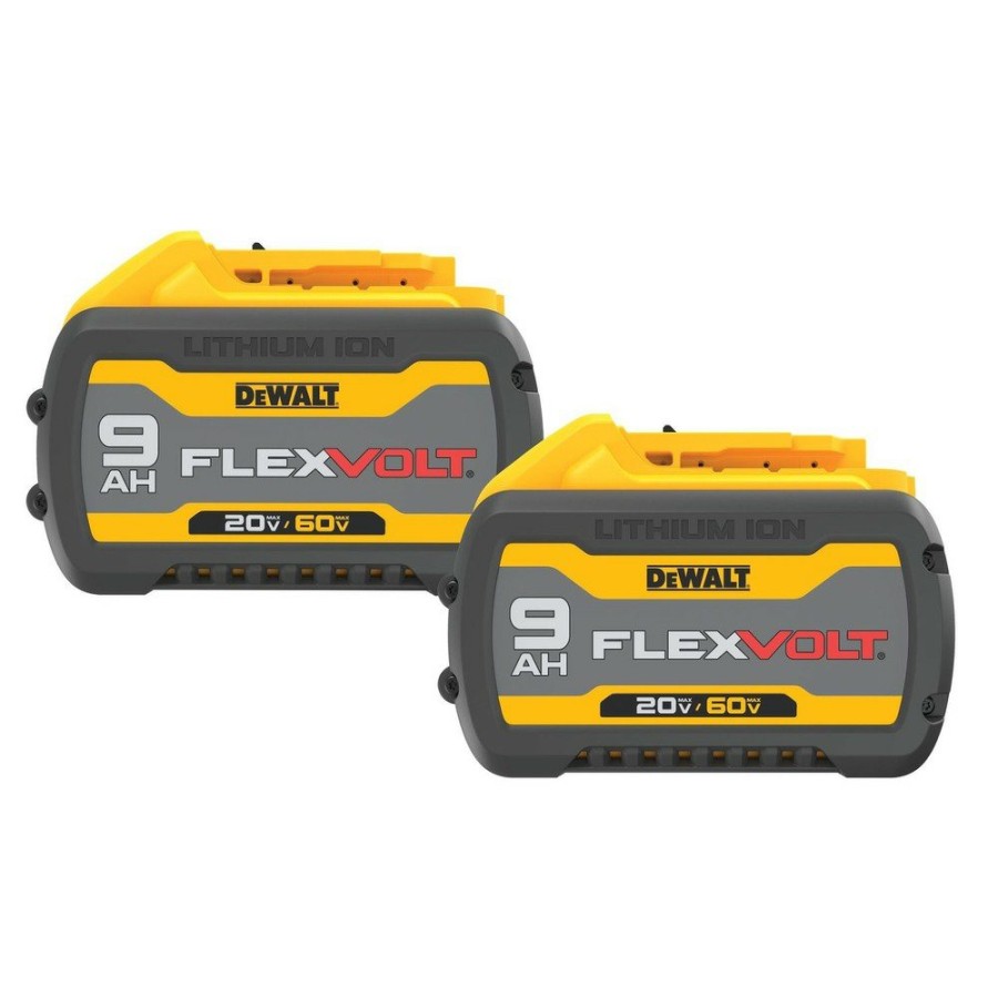 Batteries & Chargers Dewalt | Dewalt Dcb609-2 (2/Pack) 20V/60V Max Flexvolt 9 Ah Lithium-Ion Battery