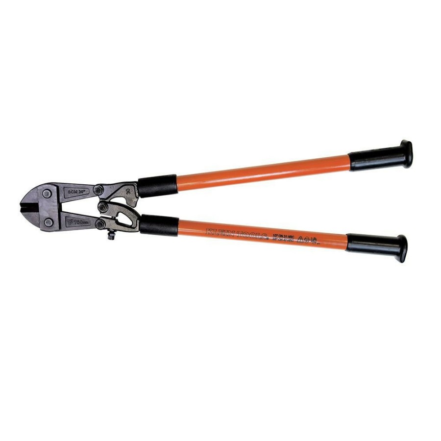 Hand Tools Klein Tools Bolt Cutters | Klein Tools 63130 30-1/2 In. Fiberglass Handle Bolt Cutter