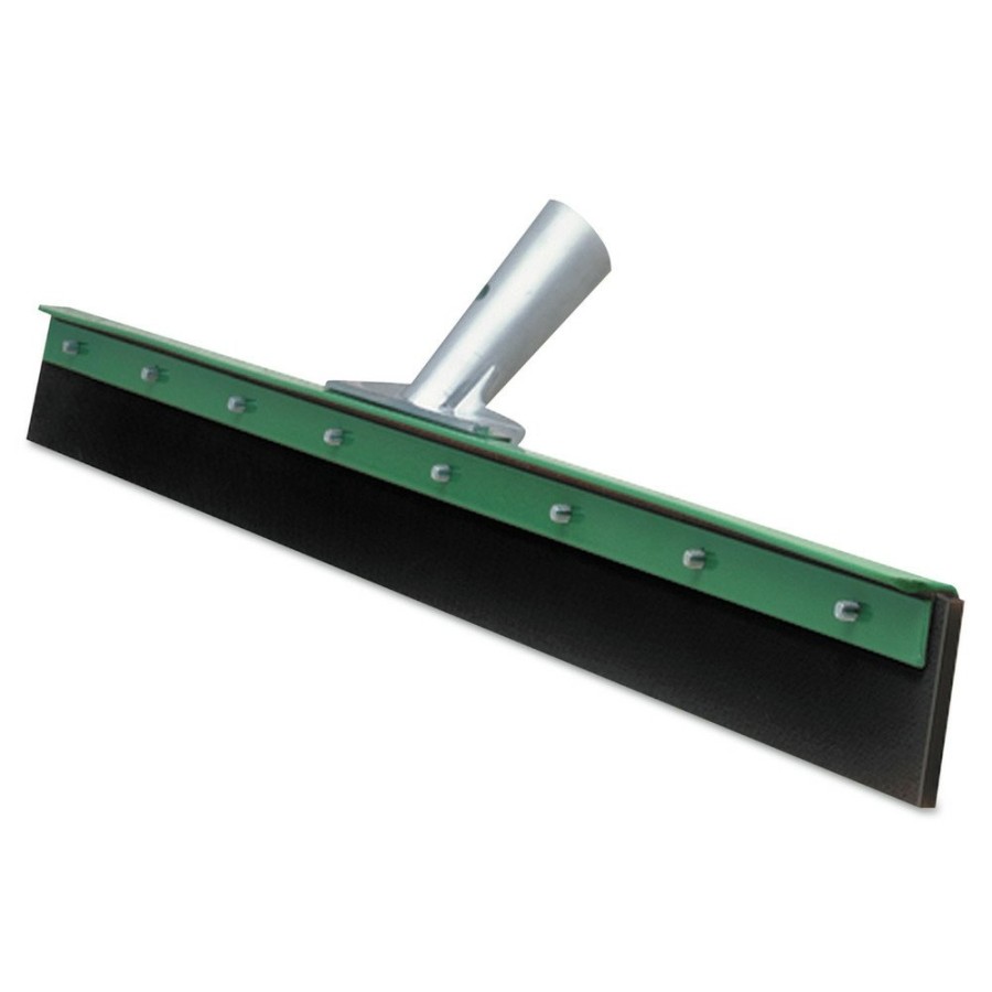 Facility Maintenance & Supplies Unger Cleaning Tools | Unger Fp750 30 In. Straight Blade Aquadozer Heavy Duty Floor Squeegee - Green/Black Rubber