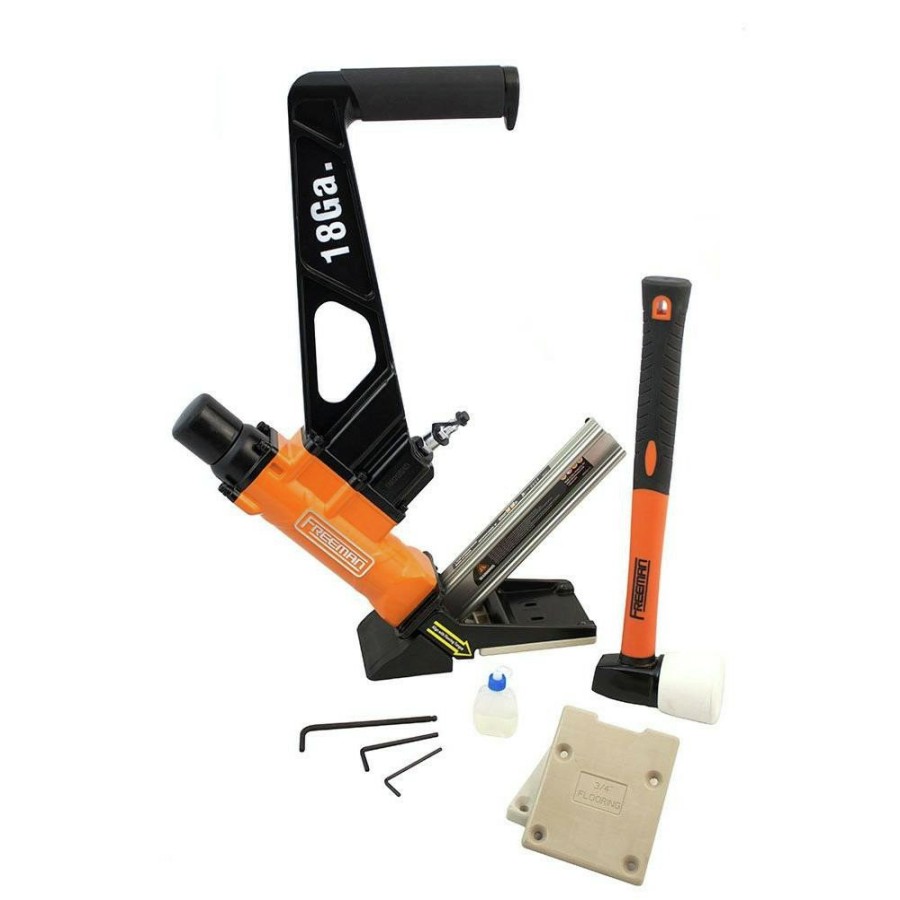 Power Tools Freeman Nailers | Freeman P2Pfk14 Freeman Professional 2-Piece Flooring Kit With Fasteners