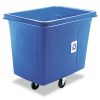 Facility Maintenance & Supplies Rubbermaid Commercial | Rubbermaid Commercial Fg461673Blue 500 Lbs. Capacity 120 Gallon Polyethylene Recycling Cube Truck - Blue