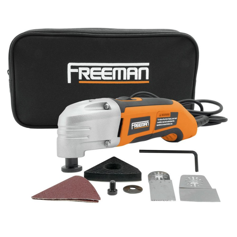 Power Tools Freeman Oscillating Tools | Freeman Pmtckwb Oscillating Multi Function Power Tool Kit