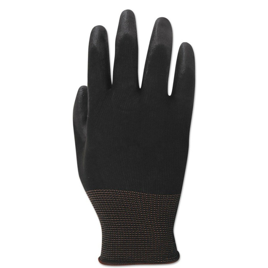 Safety Equipment Boardwalk | Boardwalk Bwk0002910 Palm Coated Cut-Resistant Hppe Glove - Size 10 Extra Large, Salt And Pepper/Black (1-Dozen)