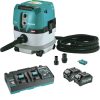 Vacuums Makita | Makita Gcv02Pmu 40V Max Xgt Brushless Lithium-Ion 2.1 Gallon Cordless Aws Hepa Filter Dry Dust Extractor Kit (4 Ah)