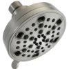 Bath Delta | Delta 52638-Ss20-Pk H2Okinetic 5-Setting Contemporary Shower Head (Stainless Steel)