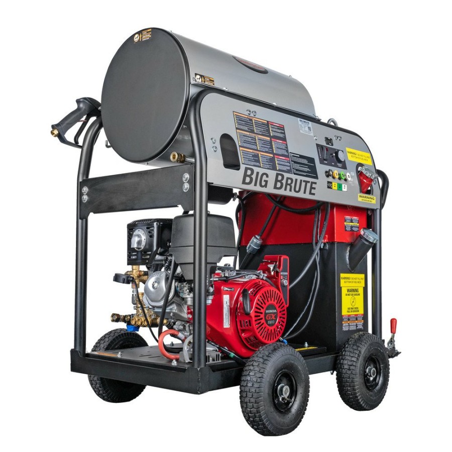 Outdoor Power Tools & Equipment Simpson | Simpson 65106 Big Brute 4000 Psi 4.0 Gpm Hot Water Pressure Washer Powered By Honda