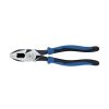 Hand Tools Klein Tools | Klein Tools J2000-9Netp 9 In. Fish Tape Pulling, Lineman'S Pliers - Light Blue/Black