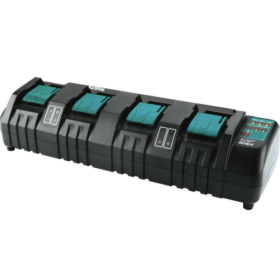 Batteries & Chargers Makita | Makita Dc18Sf 18V Lxt Quad Port Charger