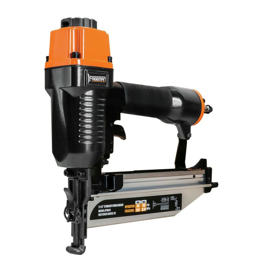 Air Tools And Equipment Freeman Nail Guns | Freeman Pfn64 16 Gauge 2-1/2 In. Straight Finish Nailer