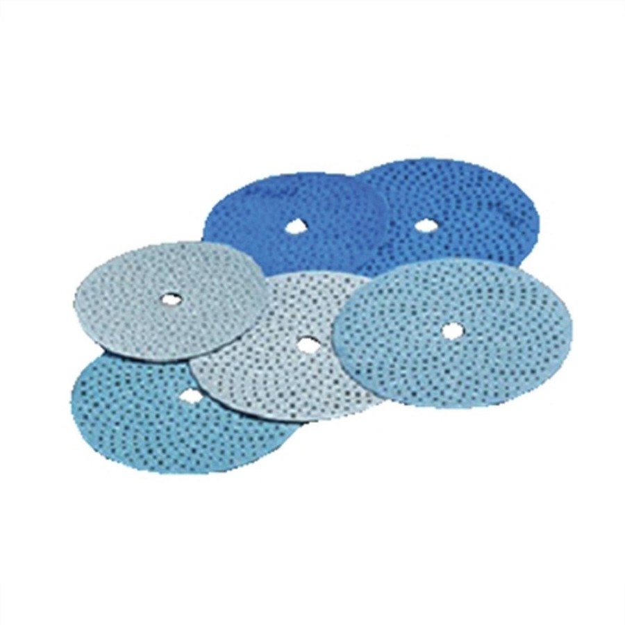 Power Tool Accessories Norton Sanding Discs | Norton 7770 6-Piece Cyclonic Dry Ice 80 Grit 6 In. Multi-Air Discs Pack