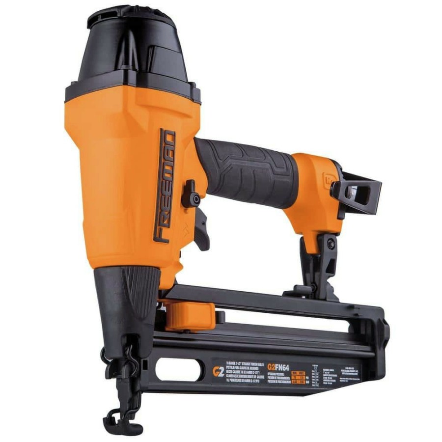 Air Tools And Equipment Freeman Nail Guns | Freeman G2Fn64 2Nd Generation 16 Gauge 2-1/2 In. Pneumatic Straight Finish Nailer