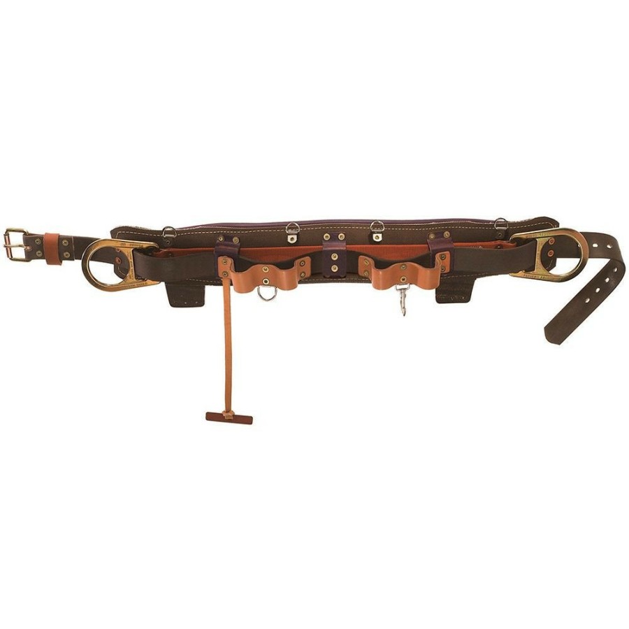 Tool Storage Klein Tools | Klein Tools 5282N-27D 46 In. To 54 In. Body Belt Style #5282N - Brown