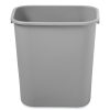 Facility Maintenance & Supplies Rubbermaid Commercial | Rubbermaid Commercial Fg295600Gray 7-Gallon Rectangular Deskside Wastebasket - Gray