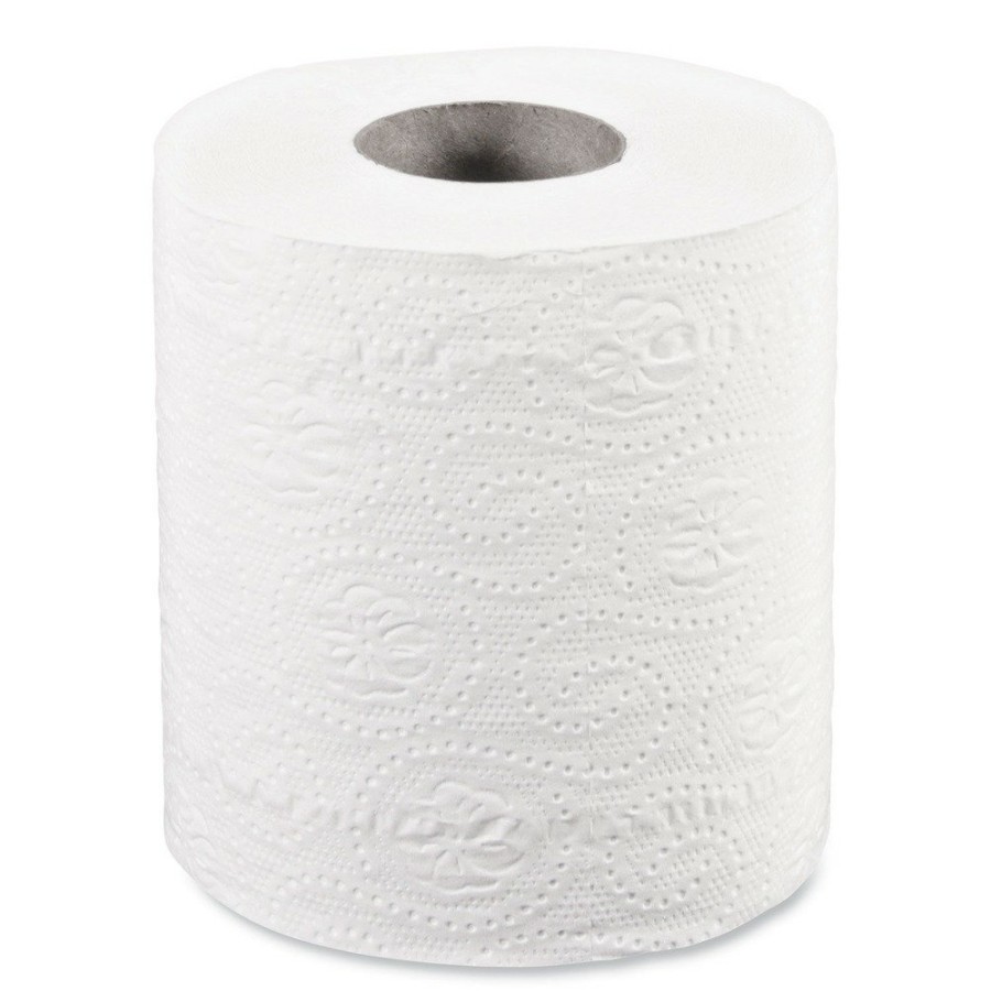 Facility Maintenance & Supplies Windsoft | Windsoft Win2405 2-Ply Septic Safe Individually Wrapped Rolls Bath Tissue - White (48 Rolls/Carton)