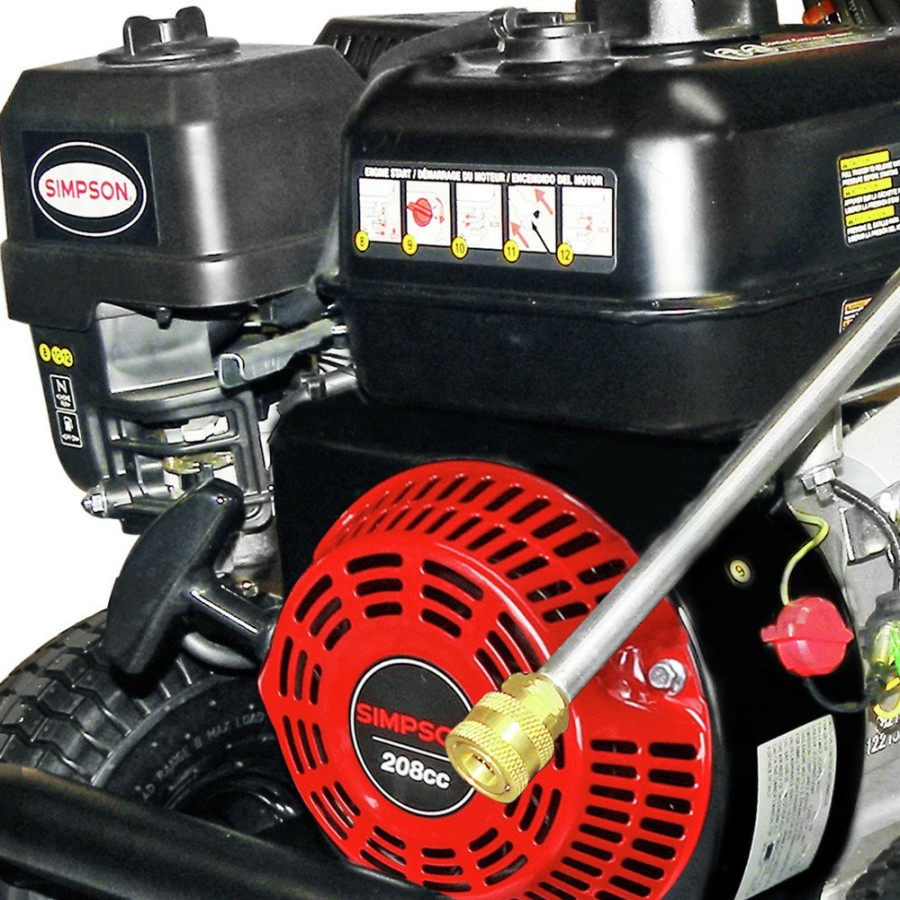 Outdoor Power Tools & Equipment Simpson | Simpson 61083 Clean Machine By Simpson 3400 Psi At 2.5 Gpm Simpson Cold Water Residential Gas Pressure Washer