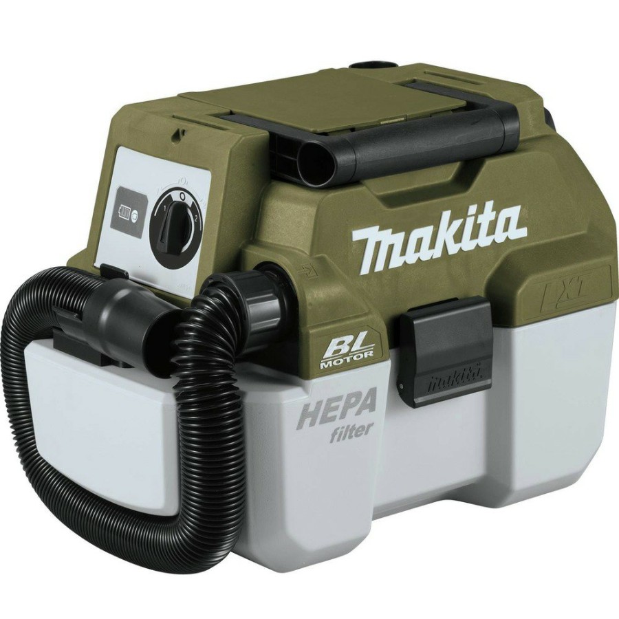 Vacuums Makita | Makita Adcv11Z Outdoor Adventure 18V Lxt Brushless Lithium-Ion Cordless Wet/Dry Vacuum (Tool Only)