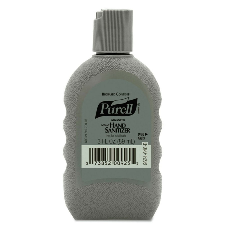 Facility Maintenance & Supplies PURELL Hand Sanitizers | Purell 9624-24 24-Piece/Carton Advanced 3 Oz. Fst Portable Bottle Biobased Gel Hand Sanitizer