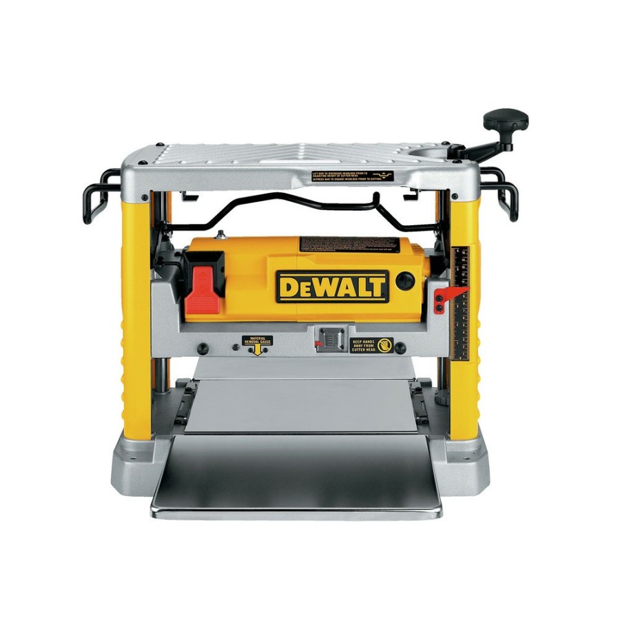 Woodworking Tools Dewalt Bench Top Planers | Dewalt Dw734 120V 15 Amp Brushed 12-1/2 In. Corded Thickness Planer With Three Knife Cutter-Head